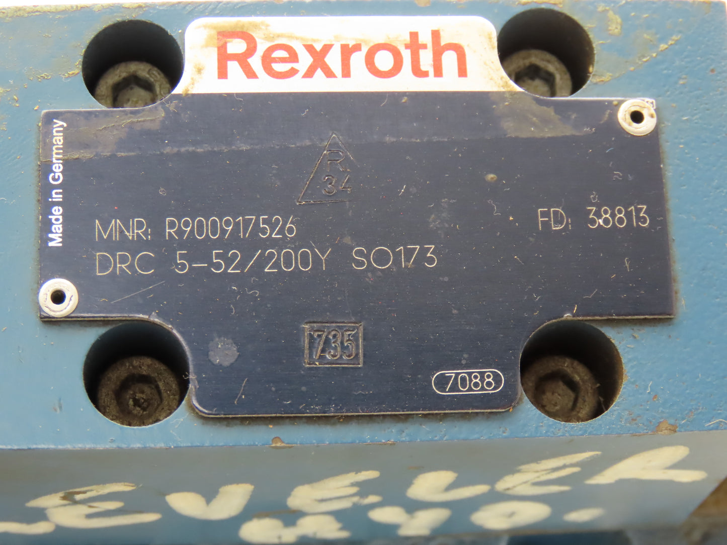 Rexroth 3DR 10 P5-61/200Y/00M Hydraulic Pressure Reducing Valve