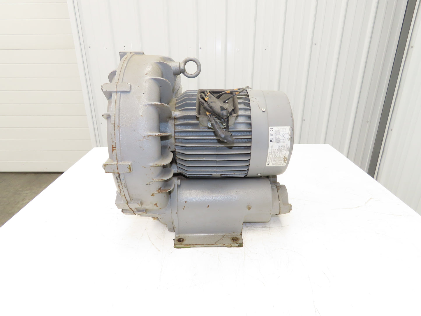 Ring Compressor Regenerative Blower 267cfm 6.7Hp 230/460V 2"NPT