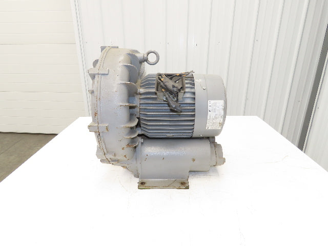 Ring Compressor Regenerative Blower 267cfm 6.7Hp 230/460V 2"NPT