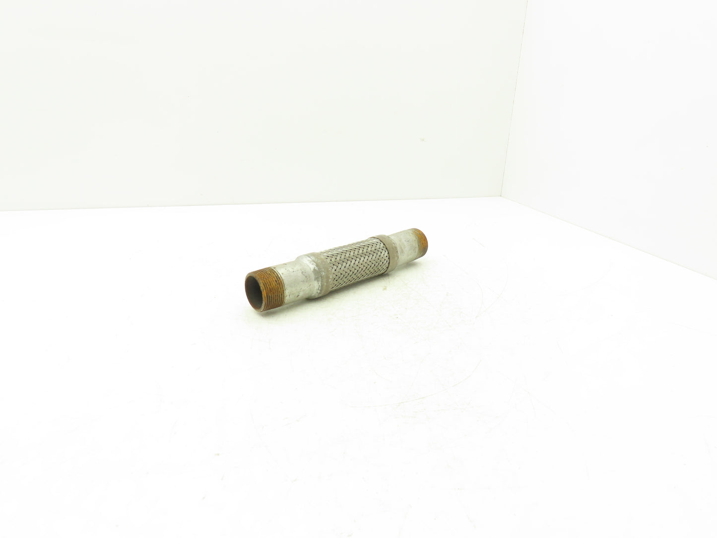 1 1/4" X 10" Flex Coupling Galvanized with Stainless 1.25 NPT