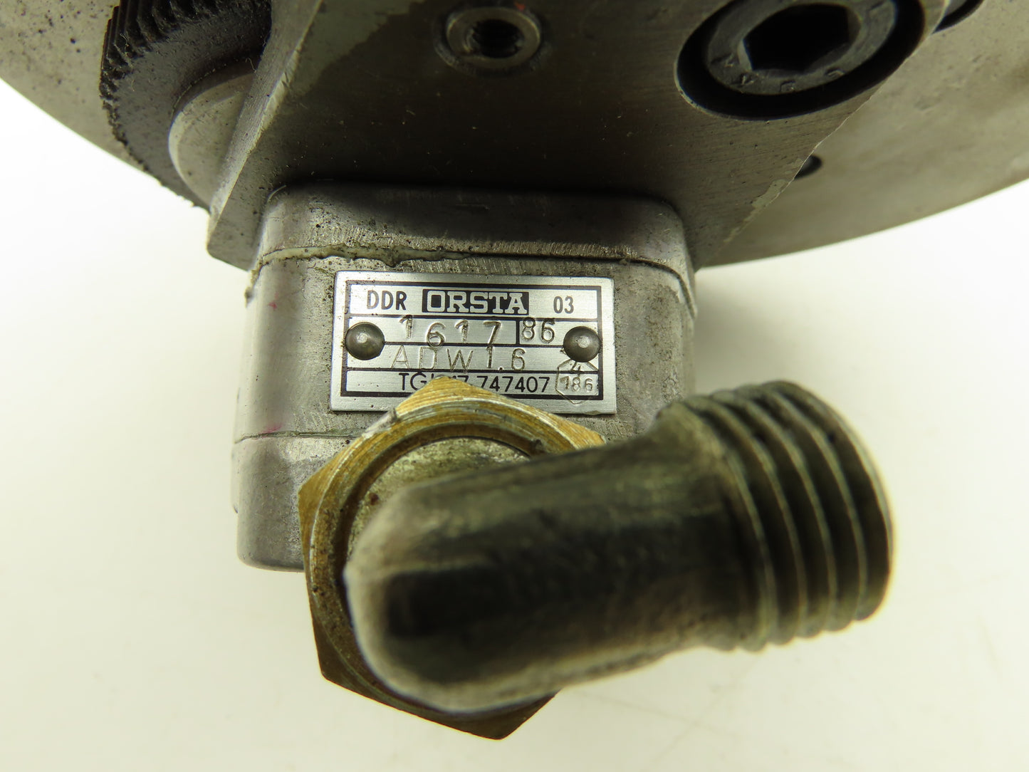 Orsta TGL 17-747407 Hydraulic Gear Pump 3400rpm 220/380V VEB Elmo 1255.1 Motor
