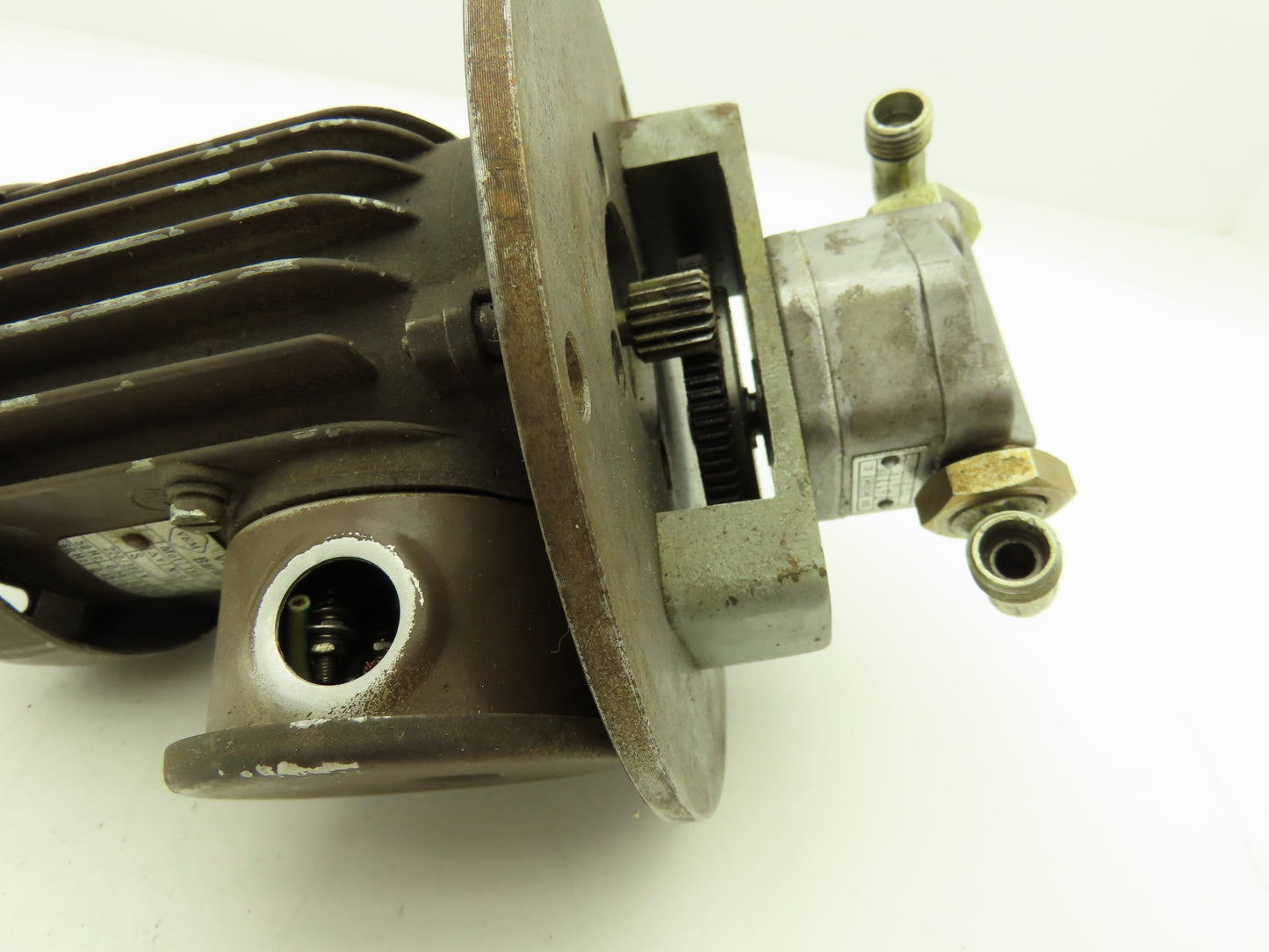 Orsta TGL 17-747407 Hydraulic Gear Pump 3400rpm 220/380V VEB Elmo 1255.1 Motor
