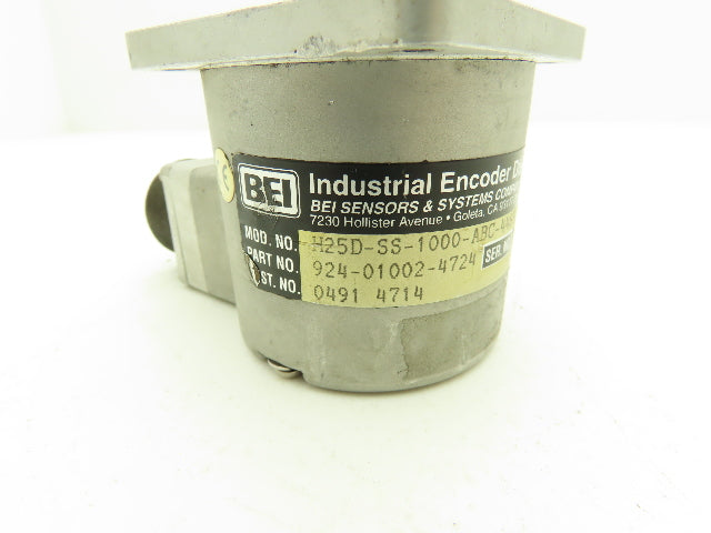 BEI H25D-SS-1000-ABC-4469-LED-SM20-S Rotary Incremental Encoder