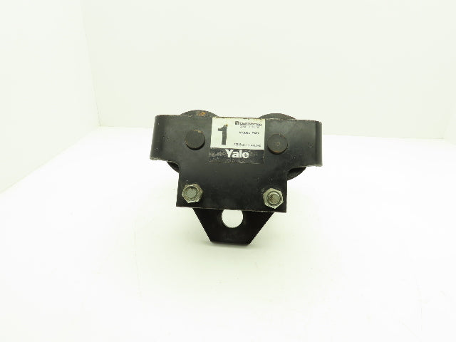 Yale FWD Yale 1 Ton Hoist Plain Push Trolley 3.25"-5.5" Flange 2000 Lb