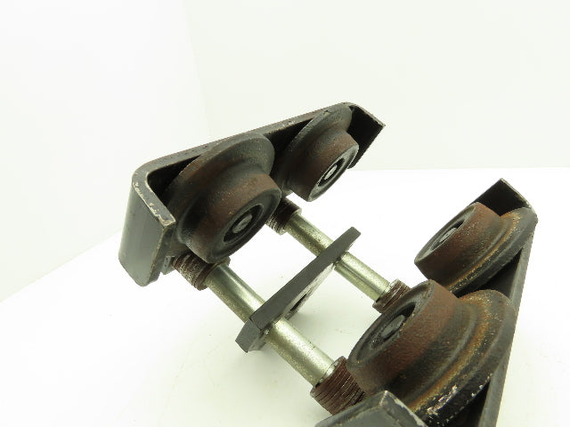 Yale FWD Yale 1 Ton Hoist Plain Push Trolley 3.25"-5.5" Flange 2000 Lb