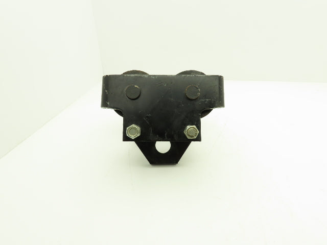 Yale FWD Yale 1 Ton Hoist Plain Push Trolley 3.25"-5.5" Flange 2000 Lb