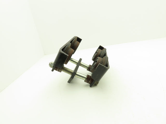 Yale FWD Yale 1 Ton Hoist Plain Push Trolley 3.25"-5.5" Flange 2000 Lb