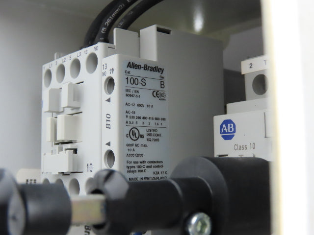 Allen Bradley 103H Motor Starter Enclosure Disconnect 480V 10A 7.5Hp Coil 24VDC
