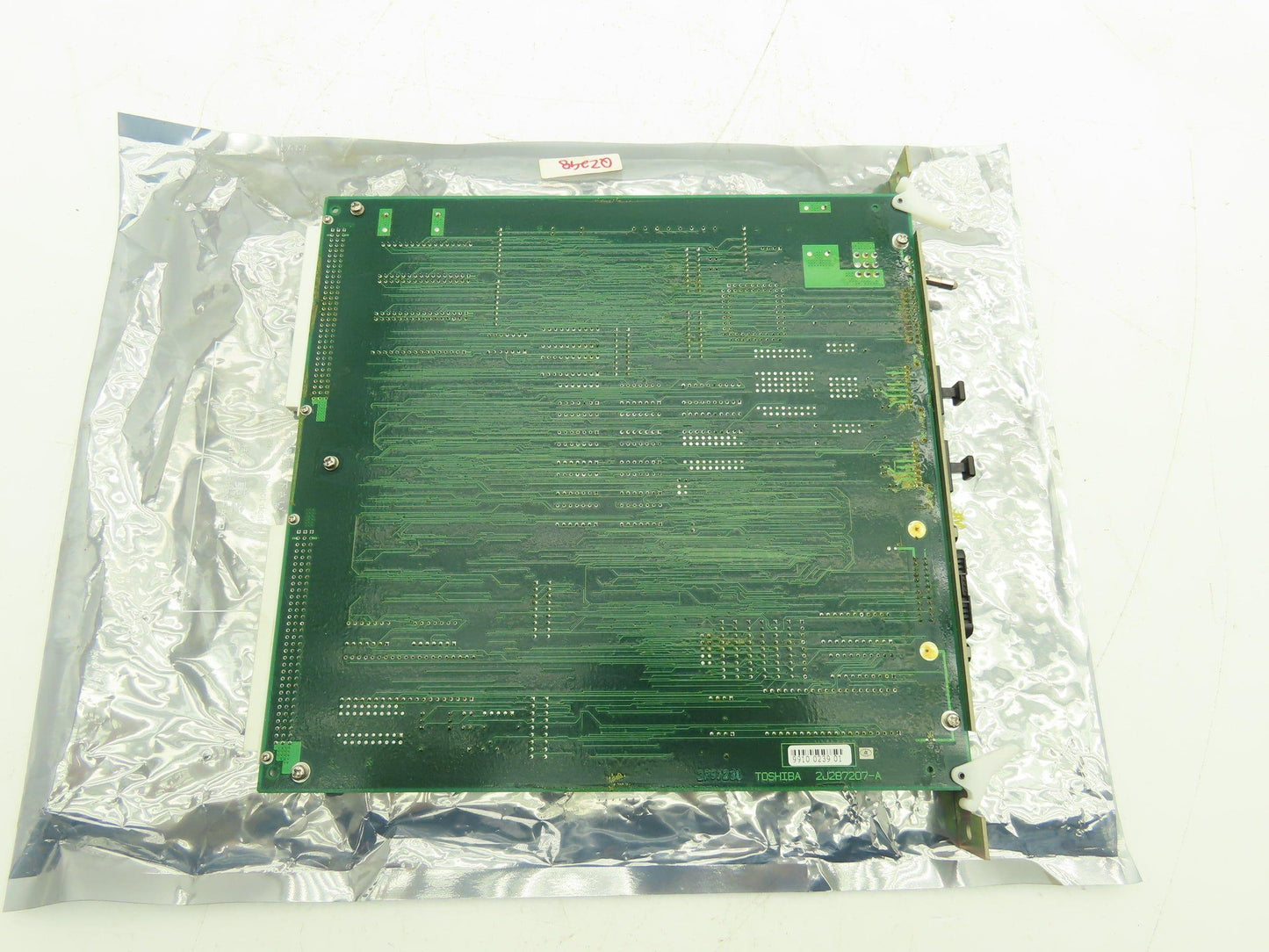 Toshiba 2J2B7207-A PCB Printed Control Circuit Board Slot Rack