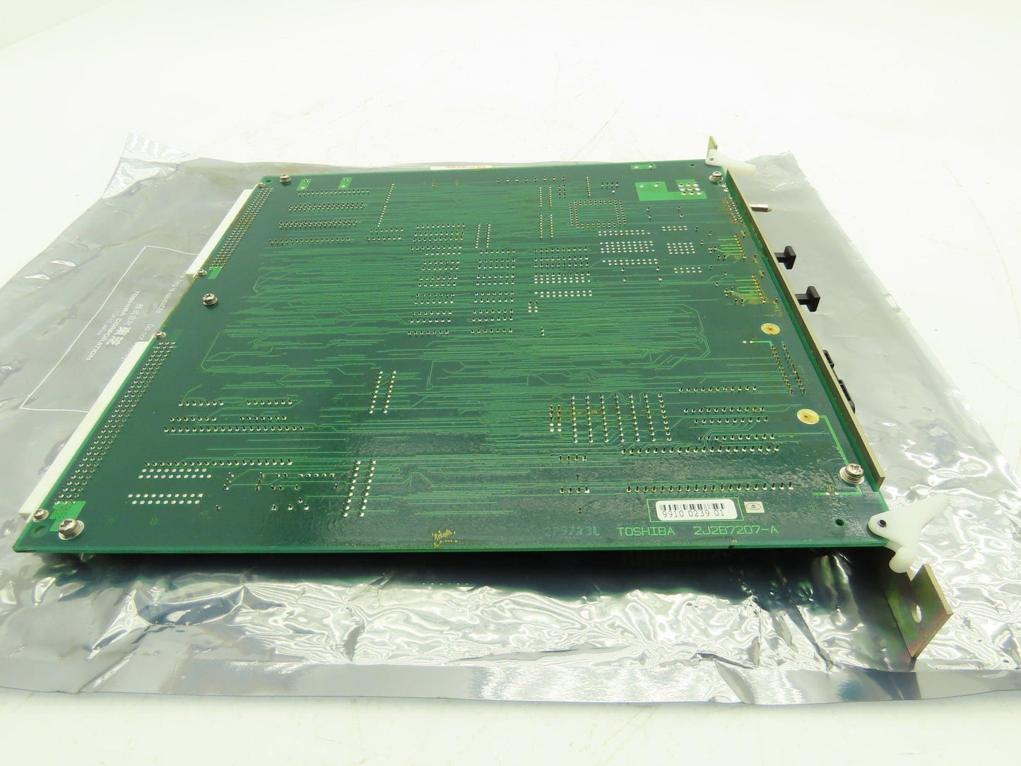 Toshiba 2J2B7207-A PCB Printed Control Circuit Board Slot Rack