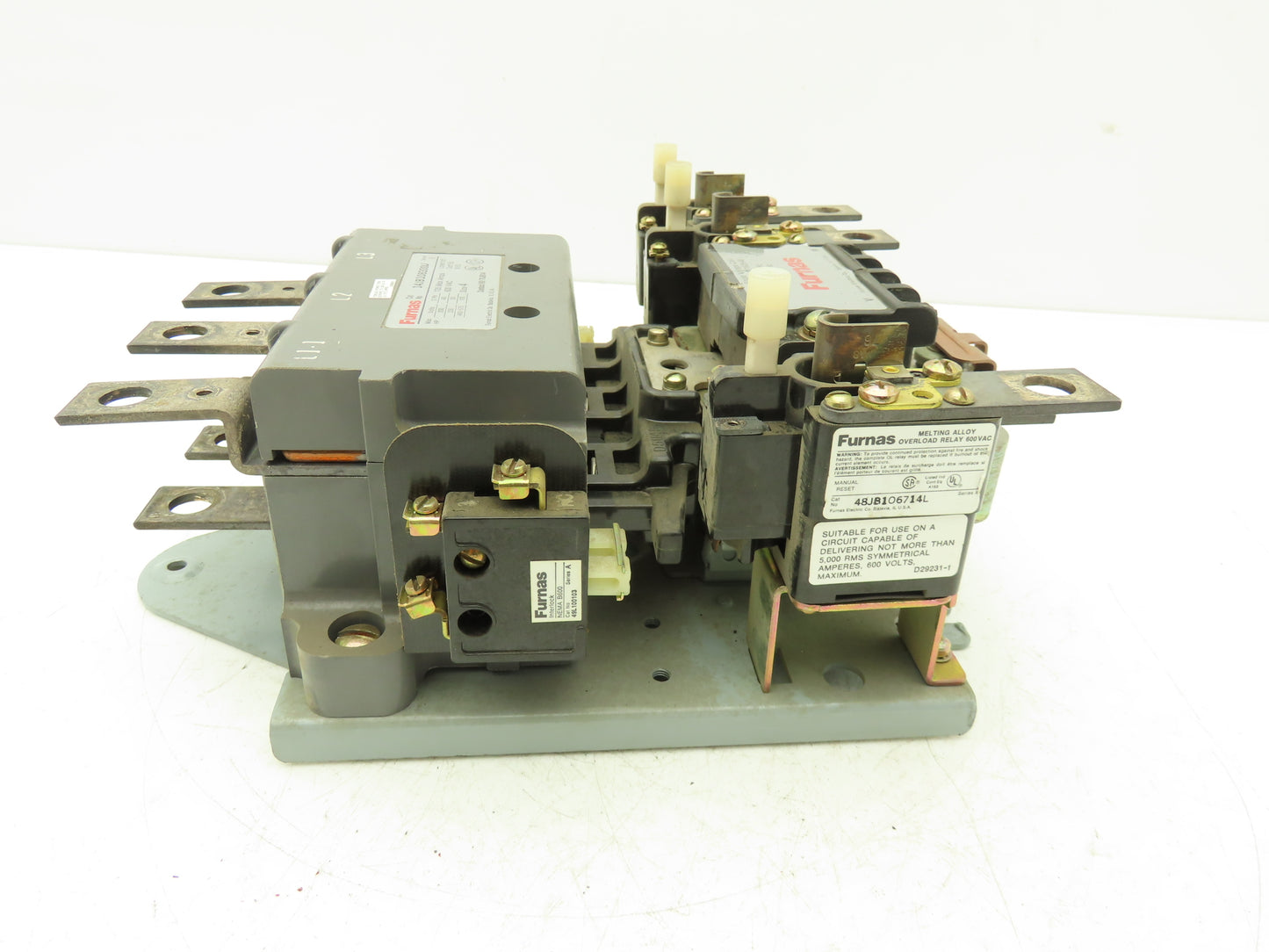 Furnas 14JB108300 Motor Starter 135A 200/230VAC/575VAC 3ph 40/50/100Hp NEMA 4