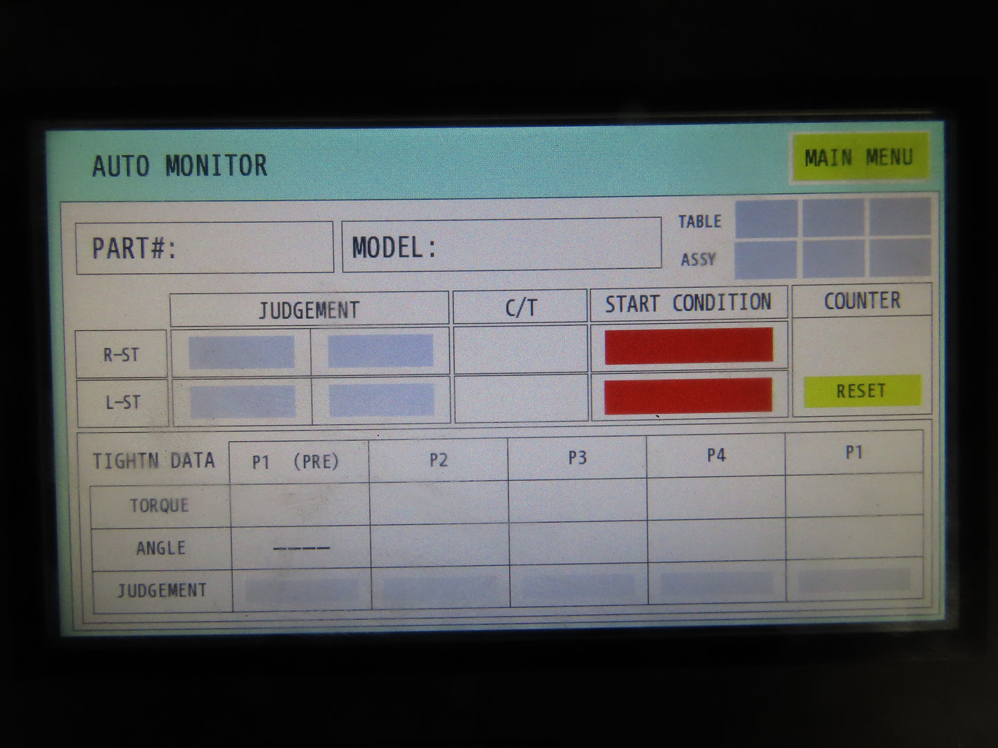 Keyence VT5-W07 Touch Panel Display Interface PLC 24V