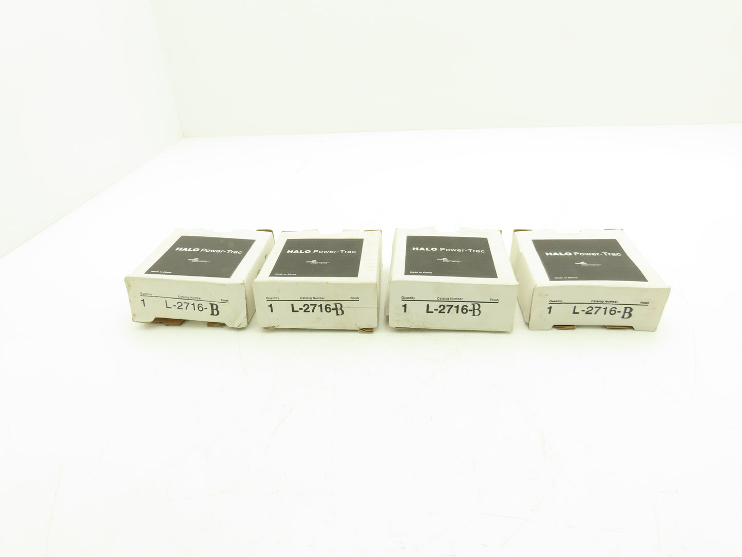 Cooper HALO Power-Trac Gimbal Ring Low Voltage Brass For MR16 Lot of 4