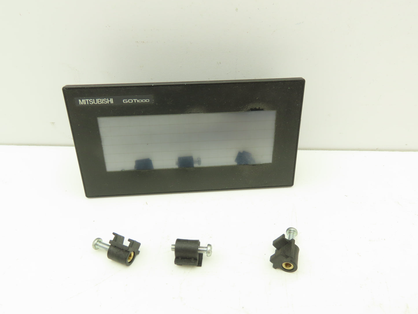 Mitsubishi GT1030HBD Touch Screen 4.5" STN Monochrome 288x96p 24vdc Tri-Color