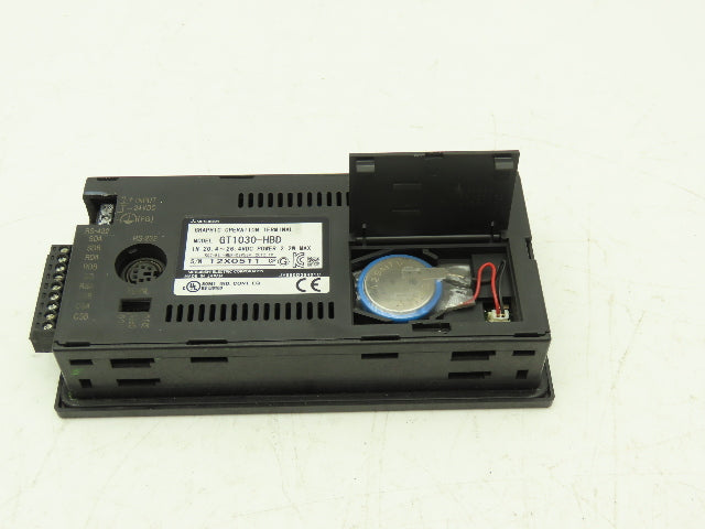 Mitsubishi GT1030HBD Touch Screen 4.5" STN Monochrome 288x96p 24vdc Tri-Color
