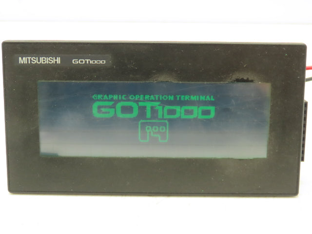 Mitsubishi GT1030HBD Touch Screen 4.5" STN Monochrome 288x96p 24vdc Tri-Color