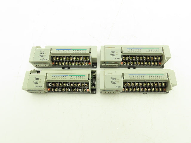 Allen Bradley 1791D-8B8P 8-Pt Input 8-Pt Output Block 24VDC Ser A Lot of 4