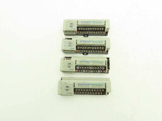Allen Bradley 1791D-8B8P 8-Pt Input 8-Pt Output Block 24VDC Ser A Lot of 4