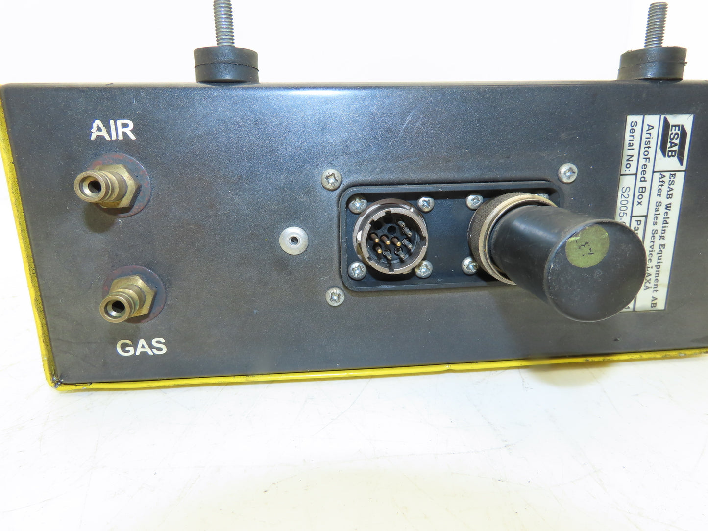 ESAB 740450-881 AristoFeed Box Welder Controller 1/4" Gas & Air Fittings