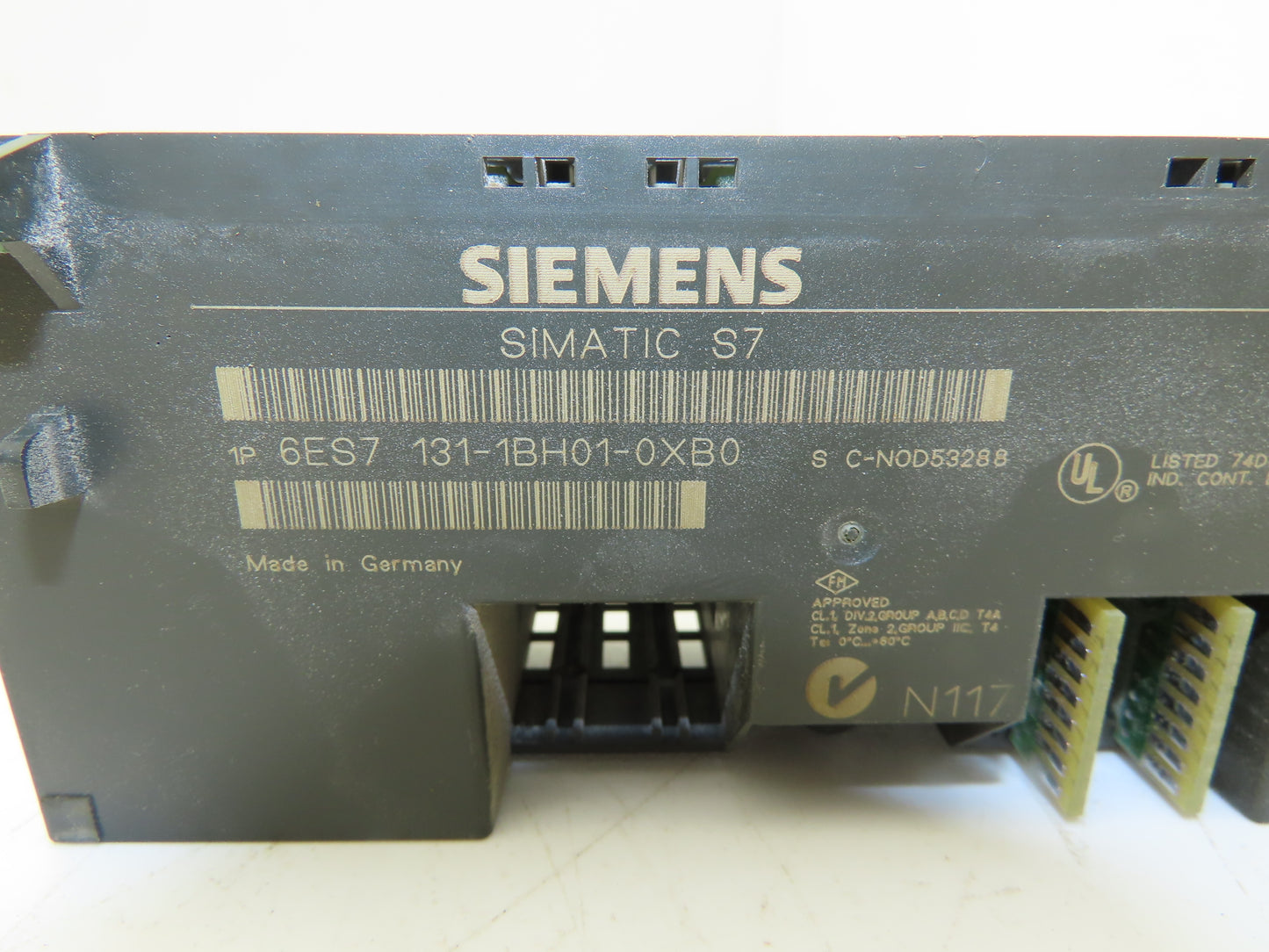 Siemens 6ES7 131-1BH01-0XB0 Simatic Electronic Module With 6ES7 193-1CH00-0XA0
