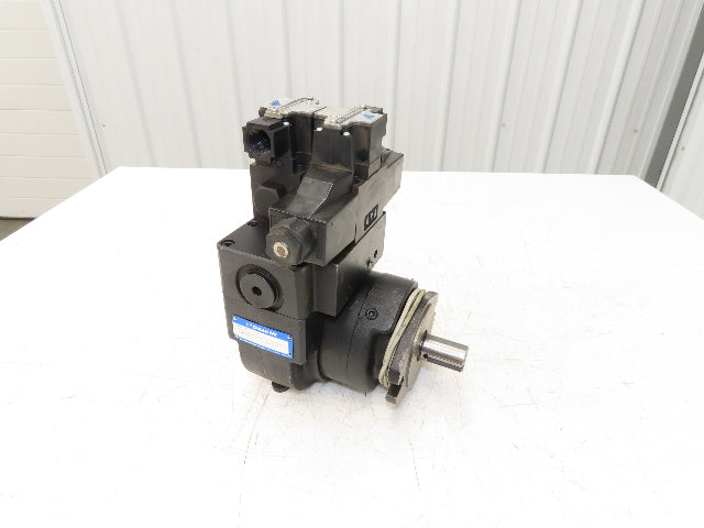 Daikin EDM 116A-1V0-3-20-L-825 Hydraulic Motor w/Solenoid Valve Control 115V