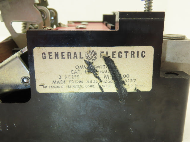 General Electric THMC34 200A Fusible Disconnect QMW Switch *READ*