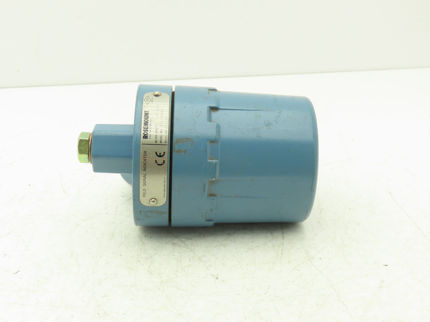 Rosemount 751AM3NAB Field Signal Indicator 4-20mA DC Meter Input 0-50 PSI