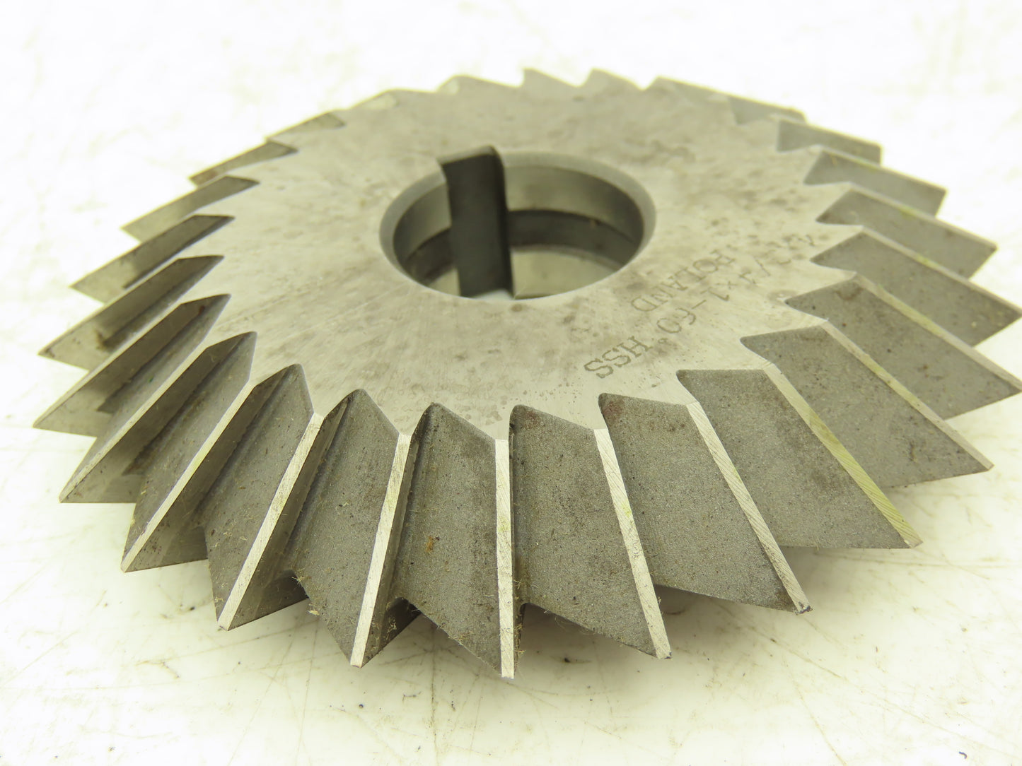 Poland 4X3/4X1-60 HSS Double Bevel Indexable CNC Milling Cutter 26 Tooth