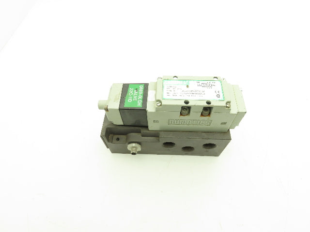 Numatics Pneumatic Air Solenoid Valve/Manifold Assembly 100-120VAC 50/60Hz