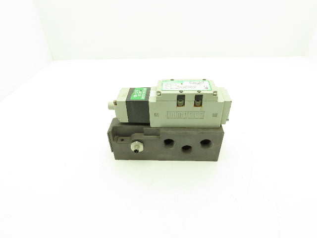 Numatics Pneumatic Air Solenoid Valve/Manifold Assembly 100-120VAC 50/60Hz