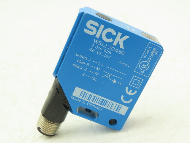 Sick WS12-2D430 Photoelectric Proximity Sensor