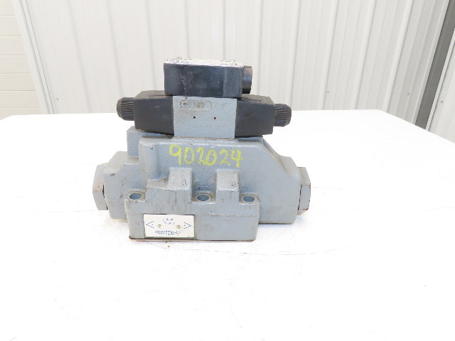 Continental Hydraulics Hydraulic Pilot Operated Directional Valve 120V 60Hz