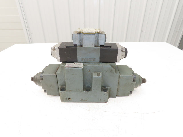 Rexroth H-4WEH25J60/6BW110NETDAL Hydraulic Piloted Valve Assembly 120v/60Hz
