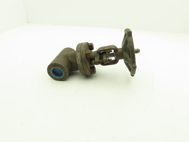 Henry Vogt API-602/B41376 Gate Valve 1" Socket Weld Class 800 1975 PSI @ 100°F