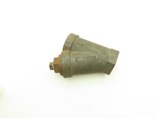 N/A T250G Cast Iron Y Strainer Valve 2"NPT