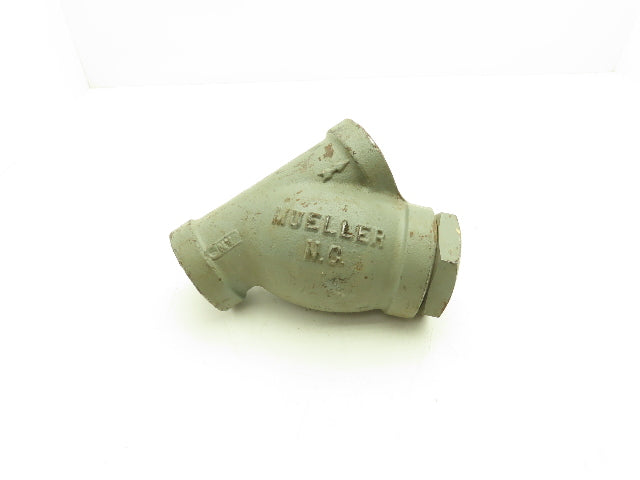 Mueller 600 Cast Iron Y Strainer Valve 2" Socket Weld