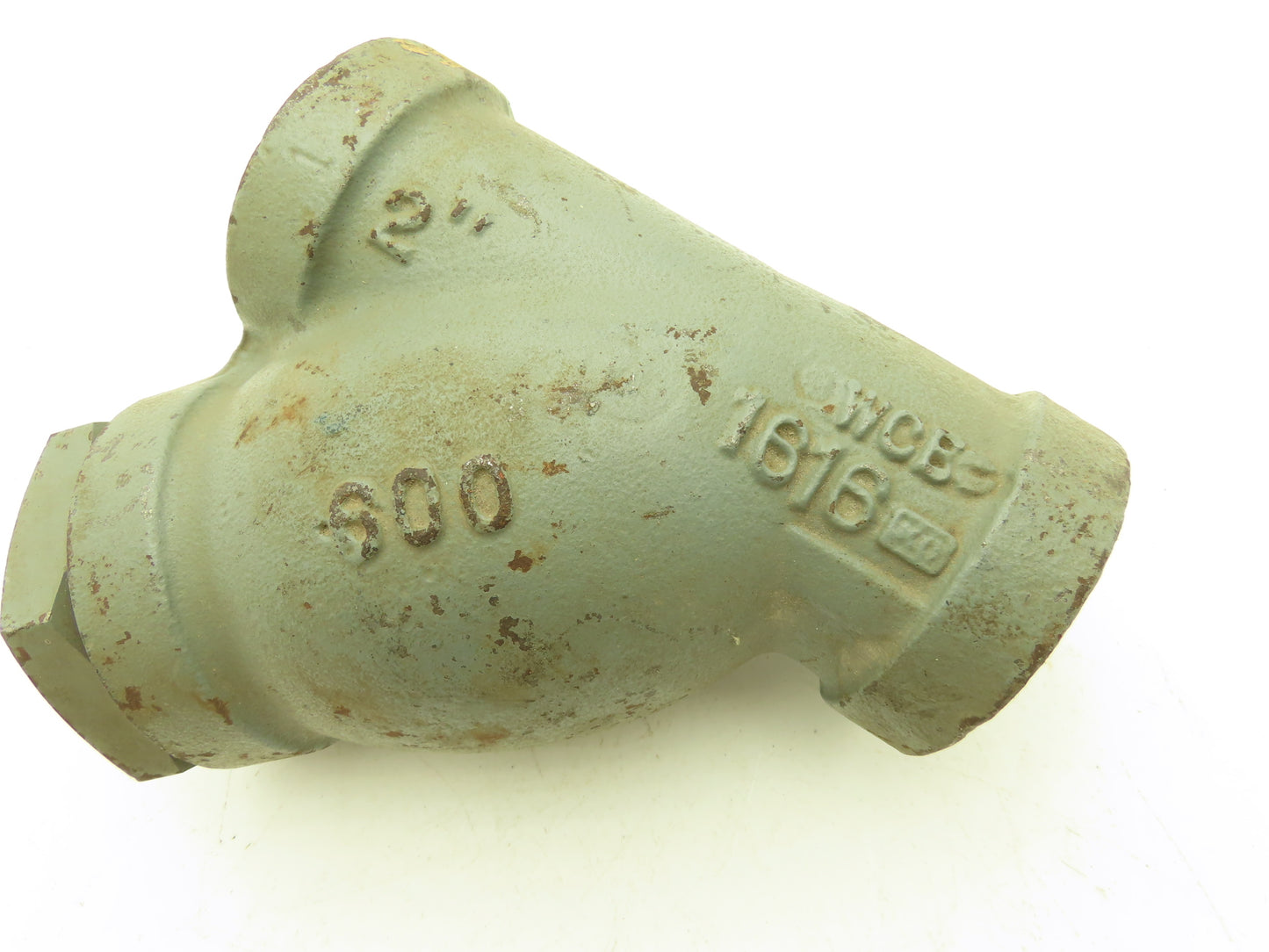Mueller 600 Cast Iron Y Strainer Valve 2" Socket Weld