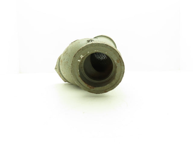 Mueller 600 Cast Iron Y Strainer Valve 2" Socket Weld