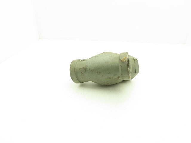 Mueller 600 Cast Iron Y Strainer Valve 2" Socket Weld
