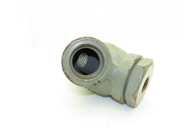 Mueller 600 Cast Iron Y Strainer Valve 2" Socket Weld