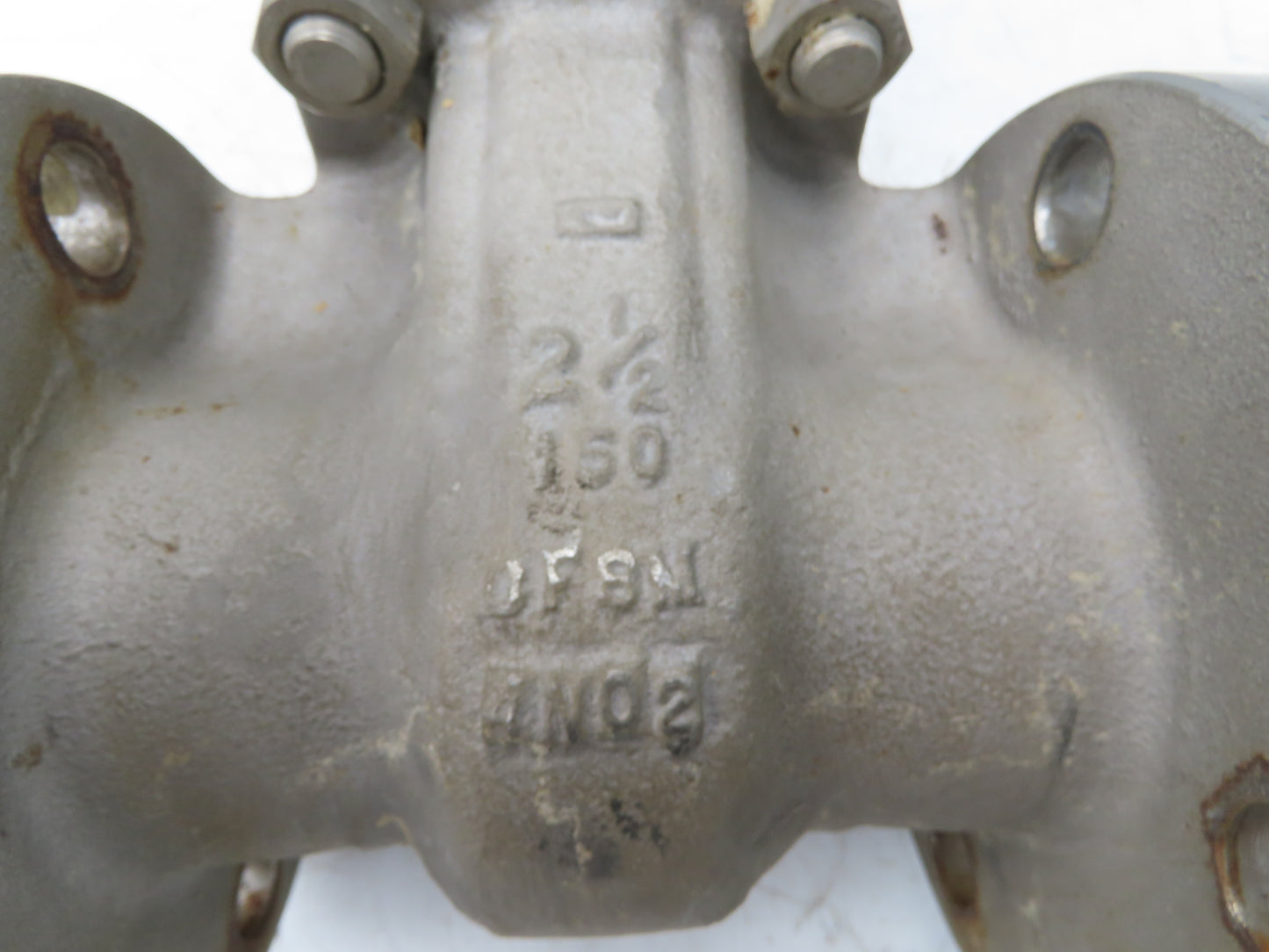 Ladish Gate Valve 2-1/2" ANSI Class 150 275PSI Stainless Steel Rising Stem