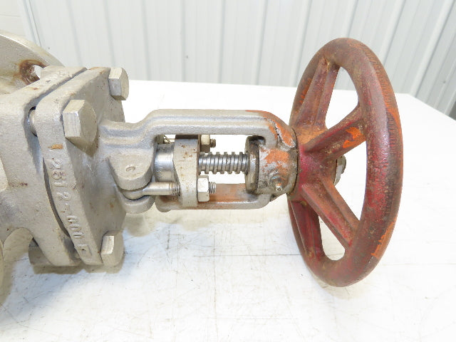 Ladish Gate Valve 2-1/2" ANSI Class 150 275PSI Stainless Steel Rising Stem