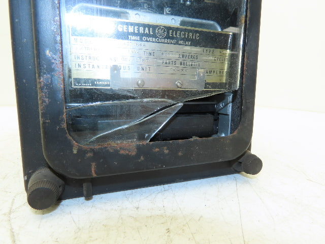 General Electric 12IAC77B4A Overcurrent Time Delay Relay 4-16 Amp Type IA C