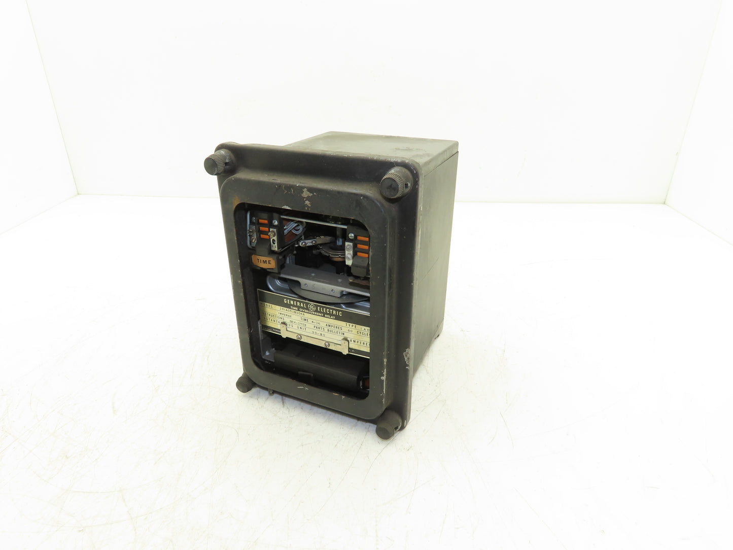 General Electric 12IAC51B104A Overcurrent Time Delay Relay 4-16 Amp Type IA C