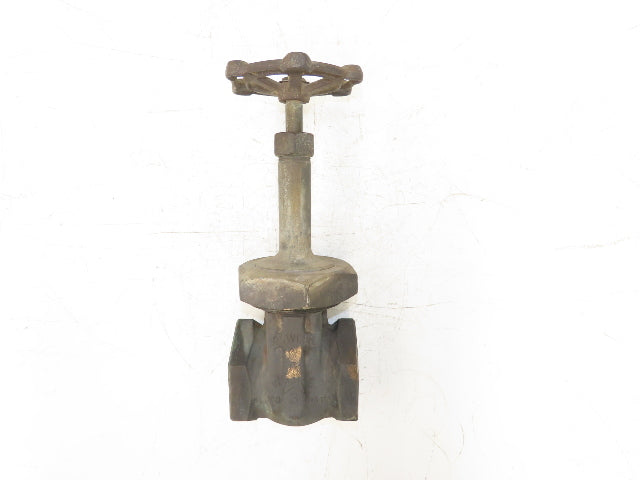 Powell White Fig 377 Bronze Gate Valve 3" NPT Threaded Rising Stem 300 WSP