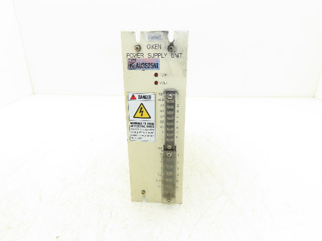 Giken AU3525N1 Servo Amplifier Power Supply Unit Module