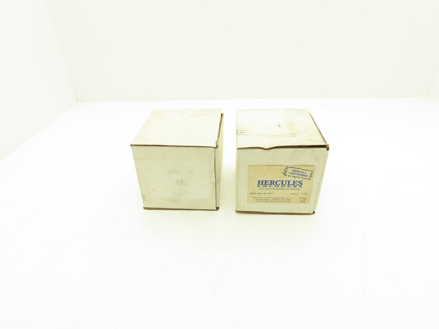 Hercules 2411-5K-SPCT Rotary Encoder Lot of 2