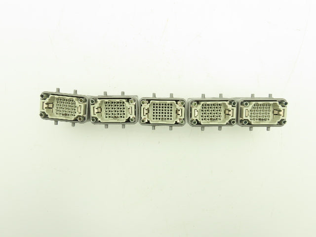 Fanuc A660-2006-T435 Jumper Connector 42 Pin Harting Hood 38-39 Pins Lot of 5