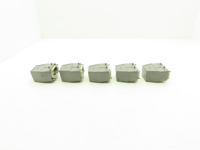 Fanuc A660-2006-T435 Jumper Connector 42 Pin Harting Hood 38-39 Pins Lot of 5