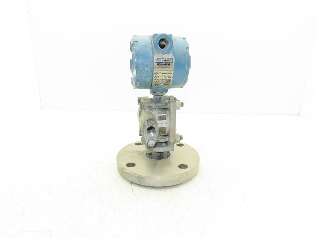 Rosemount 1151LT4SA0F22DT0828 Pressure Transmitter 45VDC 275PSI Flange Mounted